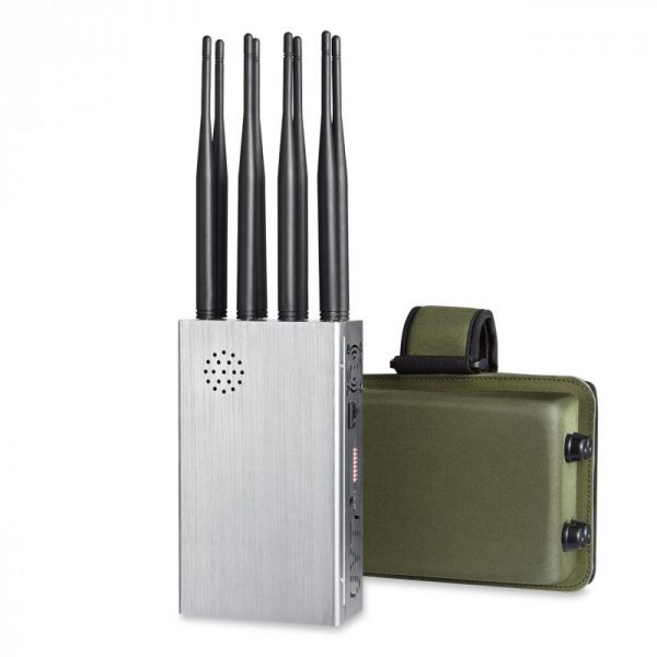 Ягуар 8 - мощная переносная глушилка GSM / CDMA / DCS / 4G/ 3G / GPS / Wifi//LOJACK 8 ватт 3 ое охлаждение