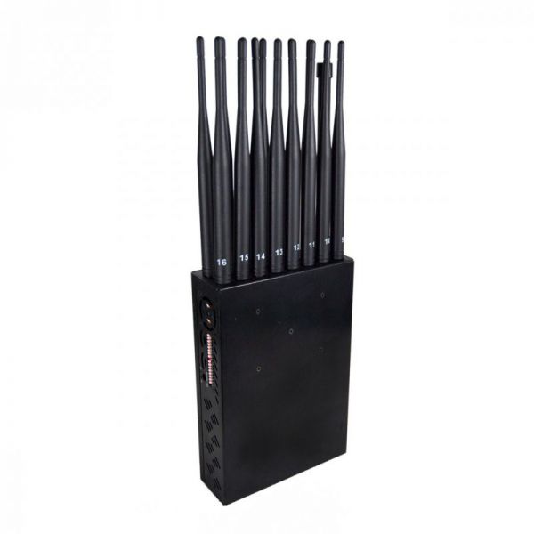 Глушилка "Грифон" 16 частот, 16W GSM/DCS/3G/4G/GPS/WiFiGlonass// Lojack/CDMA/RC/UHF/WIFI5.8G