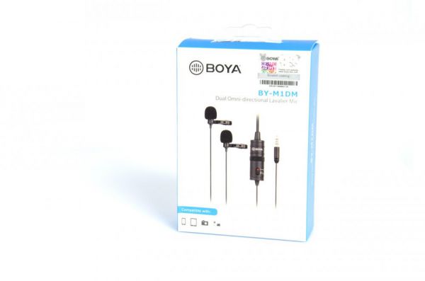 Петличный микрофон Boya BY-M1DM